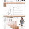 imageCicy Bell Womens Puff Sleeve Gingham Blouse Summer Ruffle Peplum Babydoll Tops Cute Plaid Cotton ShirtsSky Blue