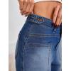 imageCicy Bell Womens Baggy High Waisted Jean Shorts Summer Straight Leg Jorts Stretchy Button Adjustable Rolled Hem Denim ShortsNavy
