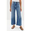 imageCicy Bell Womens Cropped Wide Leg Jeans High Waisted Stretchy Flare Jeans Boyfriend Baggy Ankle Denim Pants with PocketsBlue