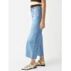 imageCicy Bell Womens Cropped Wide Leg Jeans High Waisted Stretchy Flare Jeans Boyfriend Baggy Ankle Denim Pants with PocketsLight Blue