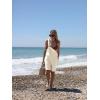 imageCicy Bell Womens Summer Loose Overalls Shorts Casual Cotton Adjustable Straps Open Back Shortalls Vacation OutfitsBeige