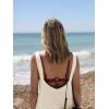 imageCicy Bell Womens Summer Loose Overalls Shorts Casual Cotton Adjustable Straps Open Back Shortalls Vacation OutfitsBeige