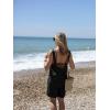imageCicy Bell Womens Summer Loose Overalls Shorts Casual Cotton Adjustable Straps Open Back Shortalls Vacation OutfitsBlack