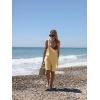 imageCicy Bell Womens Summer Loose Overalls Shorts Casual Cotton Adjustable Straps Open Back Shortalls Vacation OutfitsKhaki