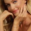 imageCicy Bell Hand Chain 18k Gold Plated Bracelet for Women Trendy Teardrop Cubic Zirconia Adjustable Finger Ring Slave Dainty Bracelets Jewelry GiftsGold