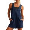 imageCicy Bell Womens Summer Casual Romper Sleeveless Athletic Trendy Short Jumpsuit Workout Loose Fit OutfitsNavy