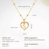 imageCicy Bell Womens Initial Necklace for Women 18k Gold Plated Shell Personalized Letter Pendant Necklace 177 with 2 ExtenderStyle 2ZGold