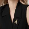 imageCicy Bell AZ Initial 26 Letter Brooch Pins 18k Gold Plated Cubic Zirconia Breastpin Name Personalized Gifts for Women MenGoldA