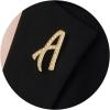 imageCicy Bell AZ Initial 26 Letter Brooch Pins 18k Gold Plated Cubic Zirconia Breastpin Name Personalized Gifts for Women MenGoldA