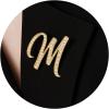 imageCicy Bell AZ Initial 26 Letter Brooch Pins 18k Gold Plated Cubic Zirconia Breastpin Name Personalized Gifts for Women MenGoldM