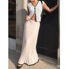 imageCicy Bell Womens Cute Going Out Tops Ribbed Button Up Tank Tops Cap Sleeve Sweater Vest Summer Sexy OutfitsWhite