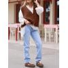 imageCicy Bell Womens V Neck Sweater Vest Casual Button Down Knit Vest Outerwear Sleeveless Trendy CardigansCoffee
