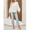 imageCicy Bell Womens V Neck Sweater Vest Casual Button Down Knit Vest Outerwear Sleeveless Trendy CardigansWhite