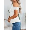 imageCicy Bell Womens Off One Shoulder Tops Summer Ribbed Knit Tank Tops Trendy Casual Loose Fit Sleeveless Tee ShirtsWhite