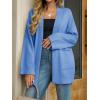 imageCicy Bell Womens Oversized Cardigans Long Sleeve Open Front Shawl Sweaters Knit Fall Outerwear with PocketsBlue