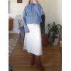 imageCicy Bell Womens Chunky Knit Cardigan Sweaters Button Down Mock Neck Open Front Jacket Winter Casual Outerwear with PocketsBlue