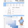 imageCicy Bell Women Oversized Batwing Short Sleeve Tops Summer Irregular Hem Casual T Shirts Loose Fit TeesLight Pink