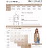 imageCicy Bell Womens Business Casual Blazer Long Sleeve Open Front Notch Stand Collar Blazer Work Office Jacket SuitBean Paste