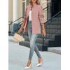 imageCicy Bell Womens Business Casual Blazer Long Sleeve Open Front Notch Stand Collar Blazer Work Office Jacket SuitBean Paste