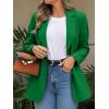 imageCicy Bell Womens Business Casual Blazers Long Sleeve Button Down Work Suit Jackets Lapel Collared Lightweight BlazerGreen