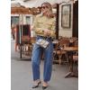 imageCicy Bell Womens Cropped Tweed Blazers Jacket Collarless Button Down Business Casual 2025 Fall Outfits Winter CoatsKhaki
