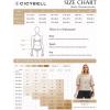 imageCicy Bell Womens Cropped Tweed Blazers Puff Short Sleeve Crew Neck Button Business Casual Suit JacketsPink