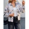 imageCicy Bell Womens Floral Zip Up Bomber Jackets Cropped Long Sleeve Denim Coats Trendy Casual Collared Vintage OuterwearBlackwhite
