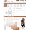 imageCicy Bell Womens Long Pea Coats Oversized Wrap Wool Blend Trench Coats Winter Open Front Cardigan OvercoatsApricot