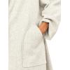 imageCicy Bell Womens Long Pea Coats Oversized Wrap Wool Blend Trench Coats Winter Open Front Cardigan OvercoatsApricot