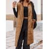 imageCicy Bell Womens Long Quilted Puffer Vest Lightweight Sleeveless Winter Jackets Side Slit Packable CoatsKhaki