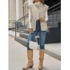 imageCicy Bell Womens Puffer Quilted Vest Lightweight Stand Collar Cap Sleeve Jackets Button Down Padded Gilet Winter OuterwearLight Khaki