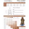 imageCicy Bell Womens Ruffle Cap Sleeve Puffer Vests Quilted Trendy Button Down Padded Jackets Gilet Winter Outerwear VestGreen