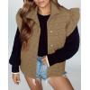 imageCicy Bell Womens Ruffle Cap Sleeve Puffer Vests Quilted Trendy Button Down Padded Jackets Gilet Winter Outerwear VestKhaki
