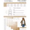 imageCicy Bell Womens Casual Knit Blazer Long Sleeve Open Front Blazers Stretchy Work Office Suit Jackets with PocketsOrange