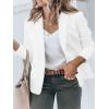 imageCicy Bell Womens Plus Size Casual Blazers Lapel Long Sleeve Work Office Suit Jackets Open Front Curvy BlazersWhite