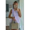imageCicy Bell Womens Button Down Tank Tops Summer Sleeveless Vest Tops Trendy Ribbed Fitted Going Out ShirtsLight Purple
